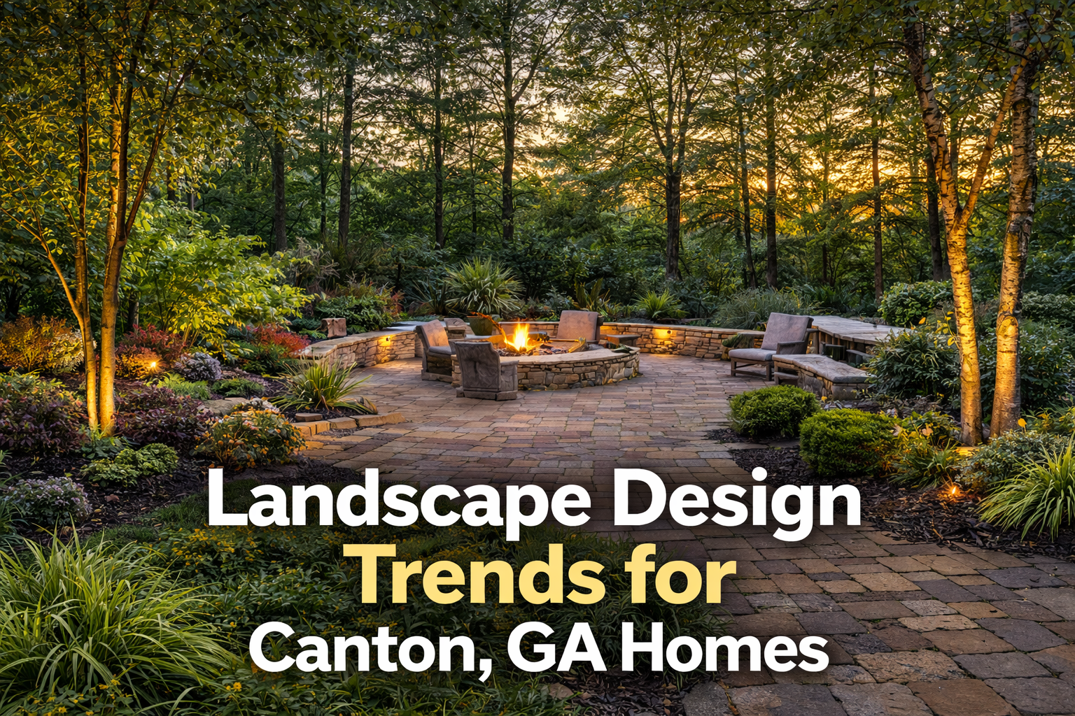 Landscape Design Trends Canton Ga