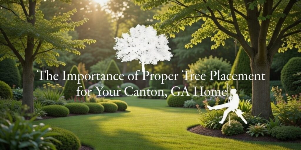 The Importance of Proper Tree Placement in Canton GA Homes