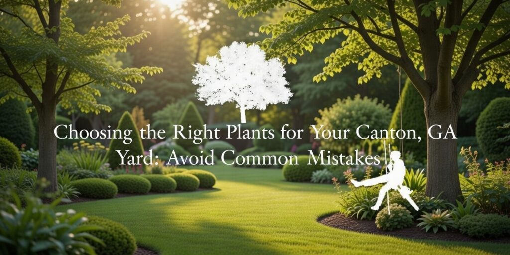 Choosing the Right Plants for Your Canton, GA Yard: Avoid Common Mistakes