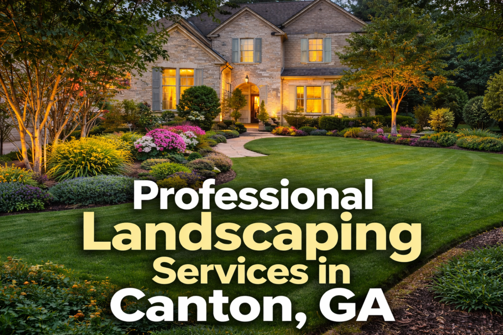Professional Landscaping Services Canton GA
